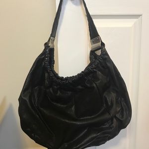 Black Kenneth Cole New York Hobo Style bag purse